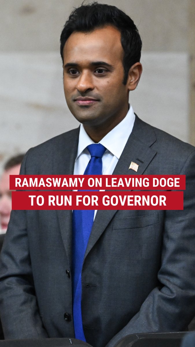 WATCH: Ohio gubernatorial candidate Vivek Ramaswamy tells Lara Trump his opponents pushed "narratives" about his departure from DOGE and his relationship with Elon Musk.