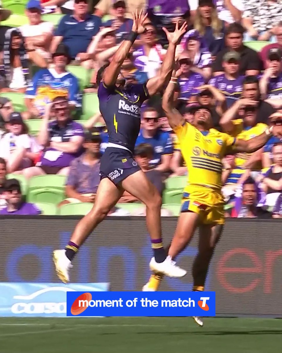 XAVIER COATES IS INSANE 🤯 #NRLStormEels Telstra Moment of the Match