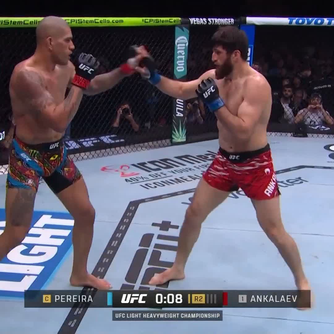 ANKALAEV QUI CONNECTE PEREIRA DANS LE SECOND ROUND 🤯