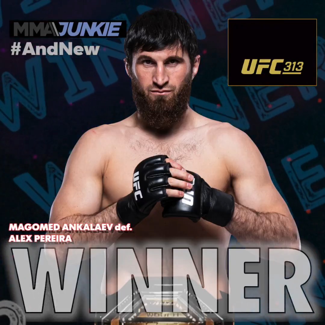 #UFC313 results: Magomed Ankalaev (Muhammad big ANK Ankalaev) def. Alex Pereira via unanimous decision (49-46, 48-47, 48-47) – to win light heavyweight title Full coverage: