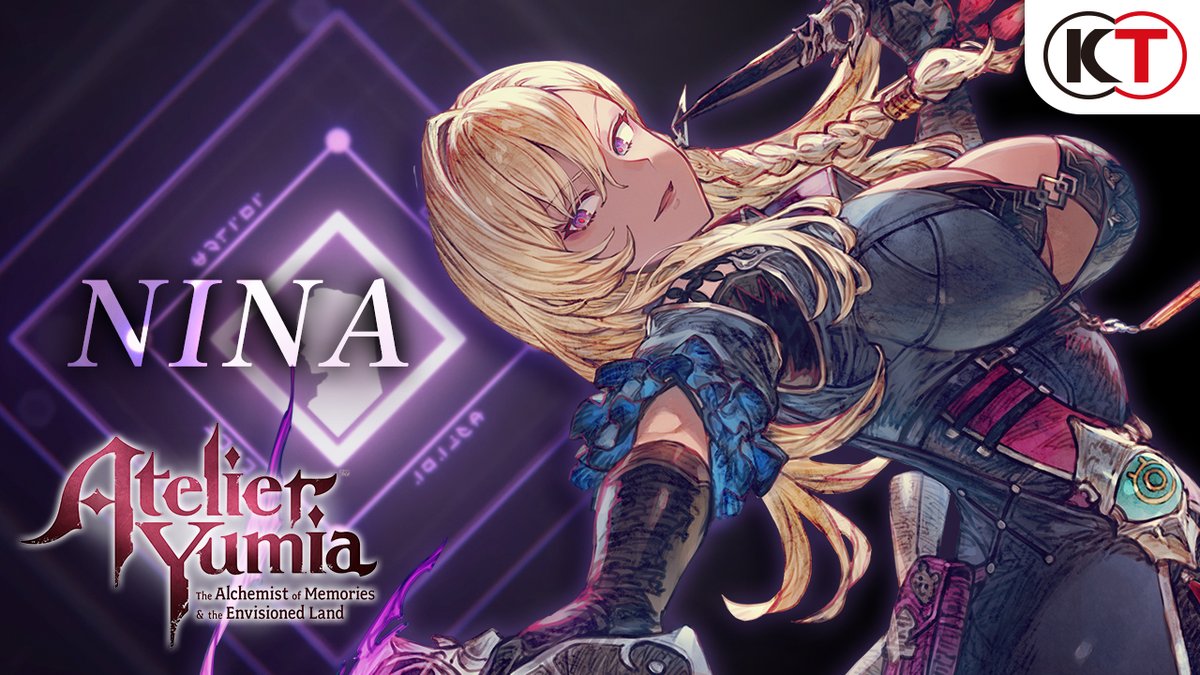 #AtelierYumia Nina: "Now, time for revenge. I can't wait to see how strong these are." Atelier Yumia: The Alchemist of Memories & the Envisioned Land will be available on March 21, 2025, for Nintendo Switch™, PS5/PS4 , PC Steam, Xbox Series X|S, and Xbox One. #KTfamily