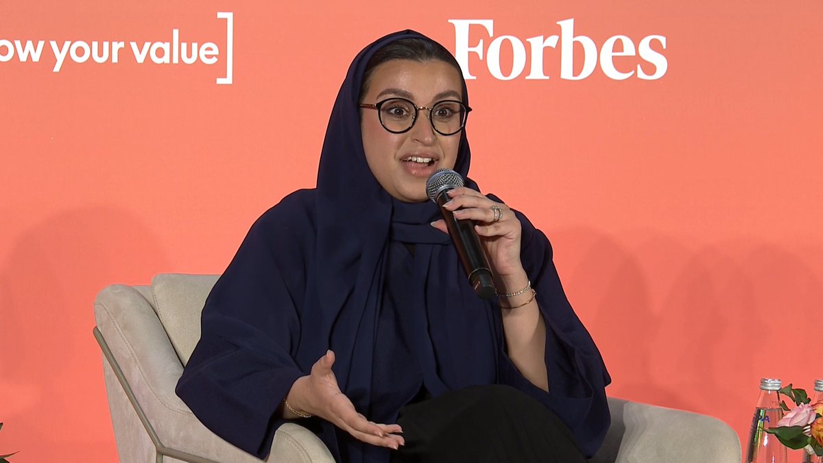 "There's no transformation done individually. It's all done together in collaboration." Dr. Huda Ahli, senior specialist at Future Foresight and Innovation Lab Department, ADNOC’s Executive Office, spoke about the future at the #Forbes3050 Summit.