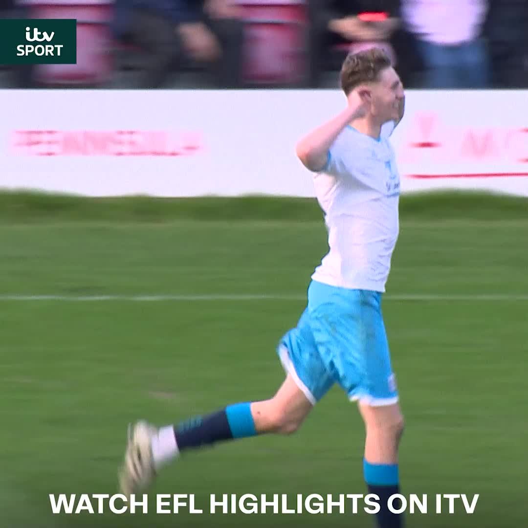 BOSH! 🚀 Connor O'Riordan with a spectacular strike Crewe Alexandra | EFL