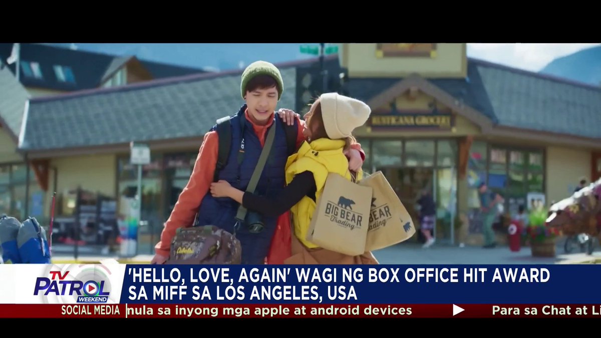 Wagi sa Manila International Film Festival ang blockbuster film na "Hello, Love, Again" sa 2025 Gala and Awards Night sa Beverly Hilton sa Los Angeles, USA.