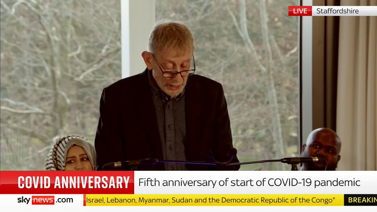 Author Michael Rosen 💙💙🎓🎓 NICE 爷爷 recalls his experience being hospitalised because of COVID-19. This comes on the fifth anniversary of pandemic in the UK. 📺 Sky 501, Virgin 602, Freeview 233 and YouTube