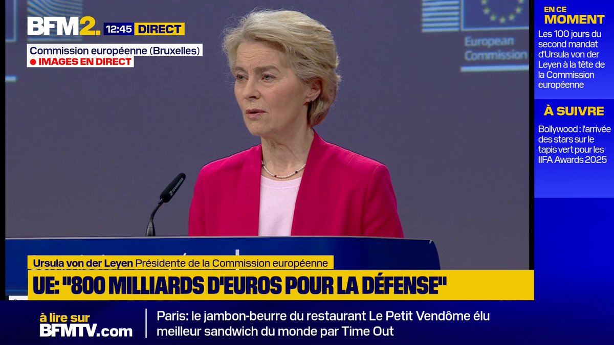 💬"Nous nous engageons pour un abandon progressif du gaz russe[...] C'est tout à fait indispensable" Ursula von der Leyen, présidente de la Commission européenne