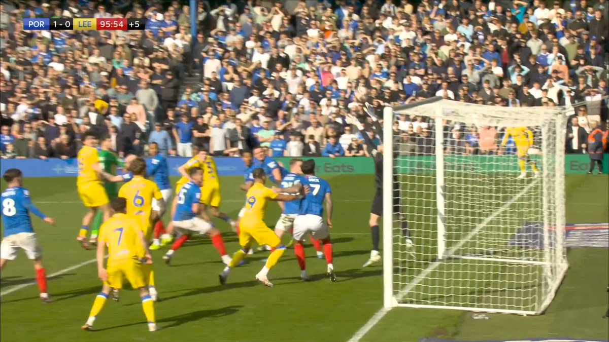 What a SAVE from Portsmouth's Nicolas Schmid! 🤯