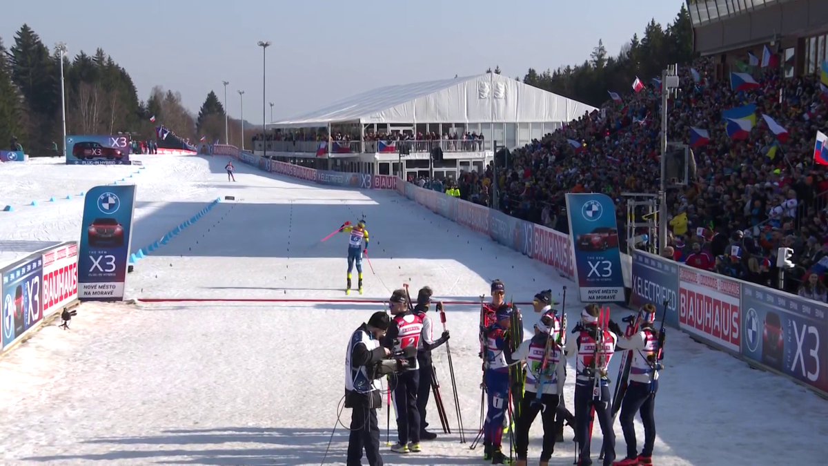 What a day for Ukraine! 🇺🇦💥 Back on the men’s relay podium after 5 years, and it’s in Nove Mesto once again! 🔥 Watch the action live on and
