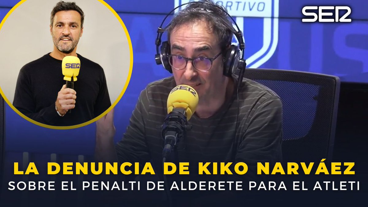 ⚠‼ La DURA denuncia de KIKO NARVÁEZ en Carrusel por el penalti que le pitan a Alderete en el #GetafeAtleti 🗣 "Estamos DESNATURALIZANDO EL FÚTBOL" ✋ "YO SOY DEL ATLETI pero esto NO ES PENALTI"
