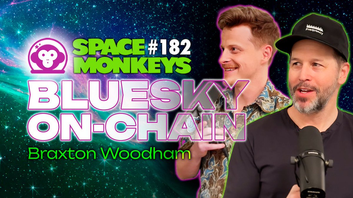 S P A C E M O N K E Y S ˄͎ Podcast Frequency’s User Boom 🤯 → Bluesky & TikTok On-Chain? feat. Braxton w/ Jay Chrawnna Show Notes: Join us for an explosive episode with Braxton, co-founder of Frequency Rollup, as we unpack their game-changing deal to bring Web3 to Blue Sky’s 30 million users on Polkadot! Recorded live at ETHDenver, we dive into Frequency’s bold strategy to onboard massive social networks like BlueSky to interact with users from MeWe and WeAre8, while eyeing TikTok next. Learn how Frequency’s low-friction single sign-on, innovative app rewards program, and Polkadot-powered infrastructure are redefining social media with data rights and interoperability. From staking Frequency tokens to their multi-chain vision with Avalanche, this episode reveals how they’re building a decentralized "people’s internet." Jump in ↯ 0:00 Swag 1:32 Bluesky On-chain 7:53 Frequency Thesis 10:41 FRQCY? 13:51 TikTok US 18:30 Building on Polkadot Follow The Kus for more! ❤️🤖