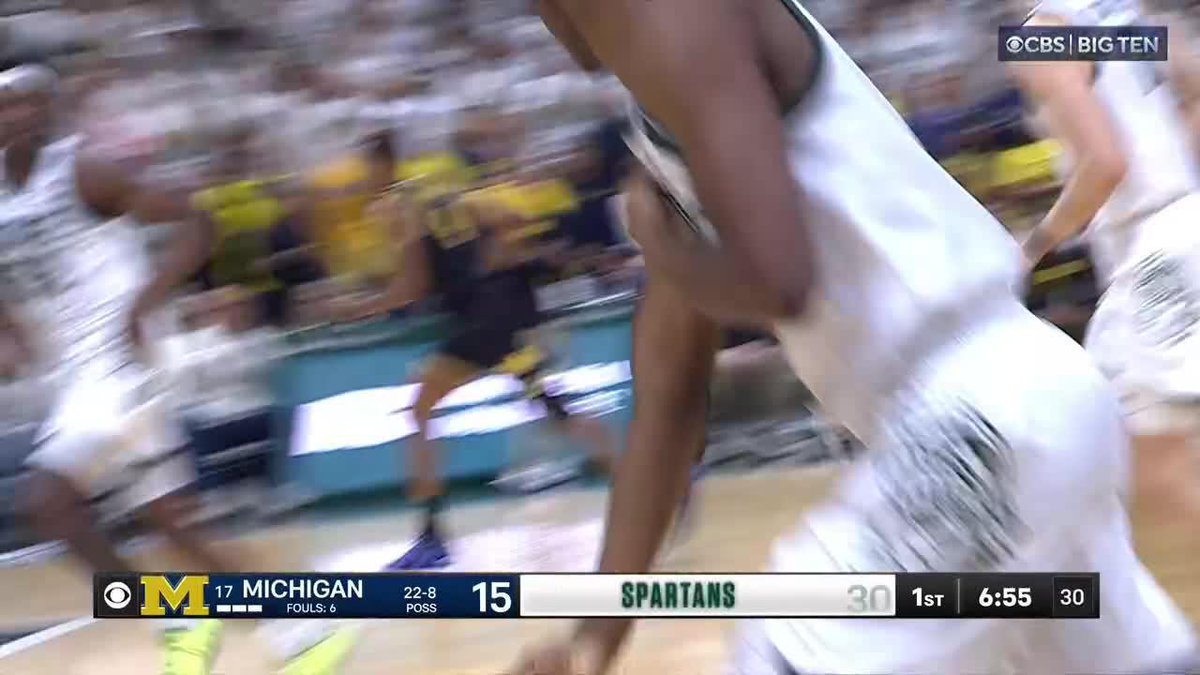 This offensive possession shows why Michigan State is so tough to beat. Chemistry. Michigan State Men's Basketball