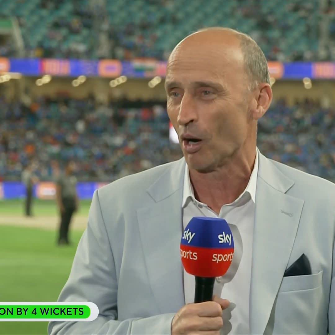 "Brilliant performance from India yet again" 👏 Nasser Hussain discusses how good India have been throughout the Champions Trophy 🇮🇳