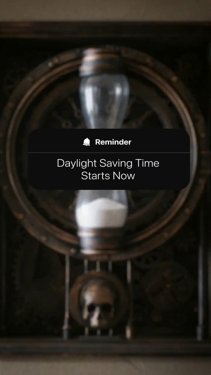 losing an hour…ʇsǝᴉɹɐɔs day of the year. #UntilDawnMovie is exclusively in theatres April 25.