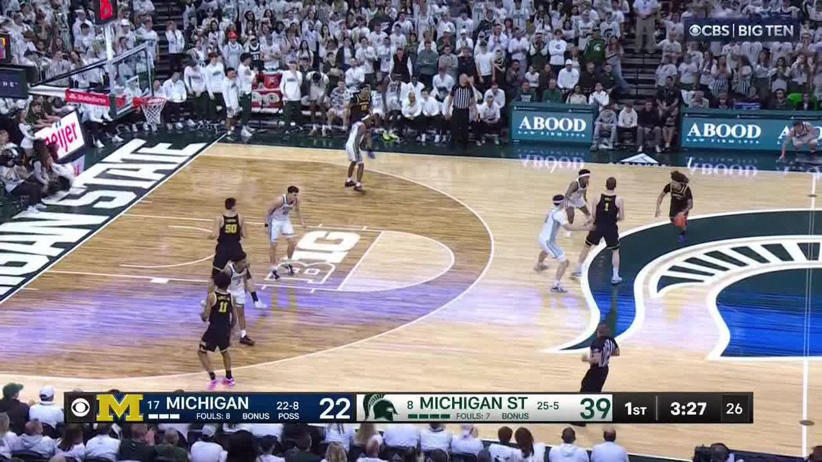 A sequence that defines Michigan State basketball. Just watch and listen.