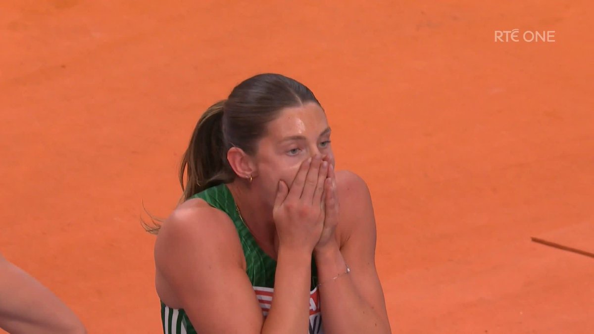 Wow. Just phenomenal. Kate OโConnor brings home bronze with the run of a lifetime. Kate gave it absolutely everything. Well done! Momentum clearly with Team Ireland ๐ฎ๐ช