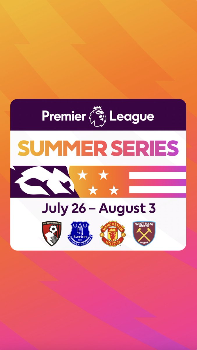Four clubs. Three cities. Six matches. 🇺🇸 The Premier League Summer Series is set! Register your interest now at