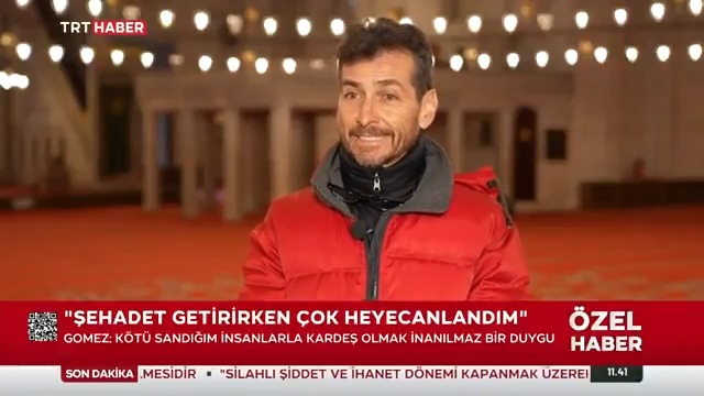 Müslümanlara dair olumsuz fikirlere sahip olan Amerikalı Ricardo Gomez’in Süleymaniye Camii'ni ziyareti sırasında çok etkilenip İslam’ı seçmiş. “Kötü sandığım insanlarla kardeş olmak inanılmaz bir duygu.” #MelisSezen #ALNvGS #Ekremİmamoğlu