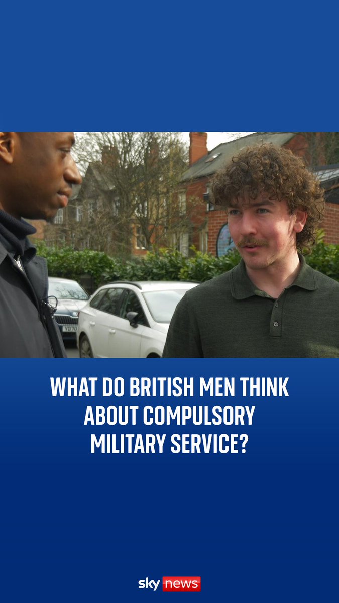 What do British men think about compulsory military service? Sky’s Shingi Mararike asks young men in Leeds what they think.