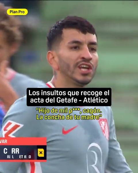 Estos son los insultos de Correa al árbitro tras su expulsión 🗣️