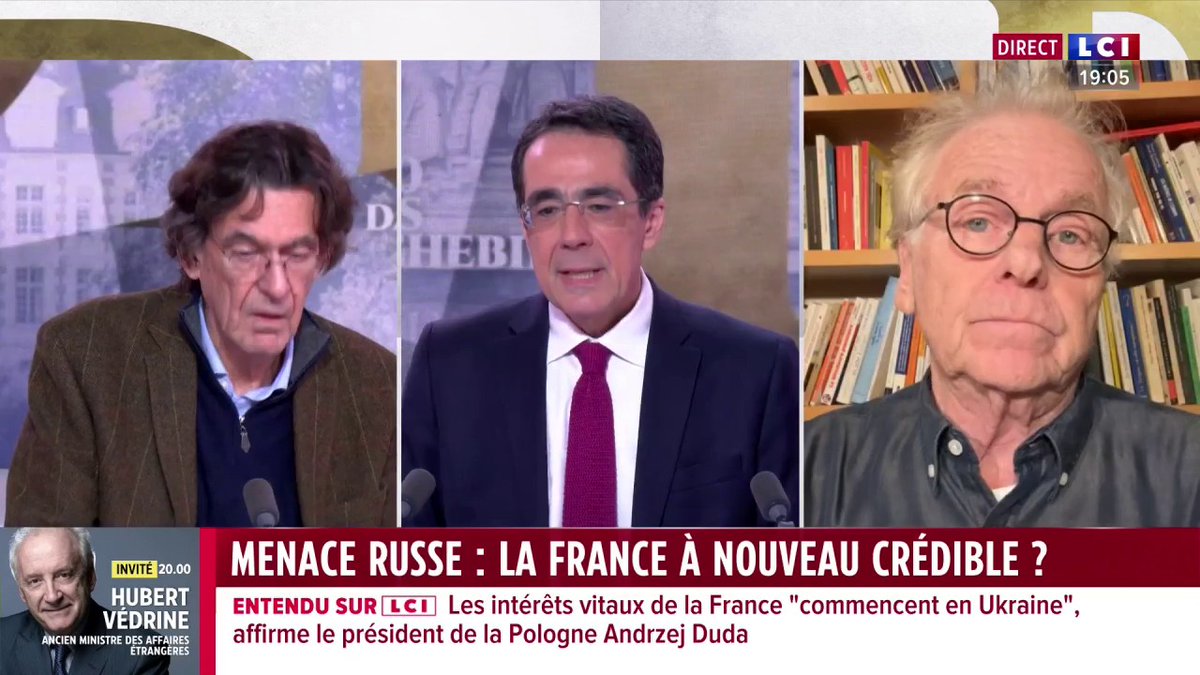🔴 La Russie est-elle une menace ? 🗣️ Daniel Cohn-Bendit : "La Russie est une menace pour l'Ukraine, pour la Moldavie et les pays baltes. La Russie est une menace impérialiste pour des pays européens donc pour l'Europe."