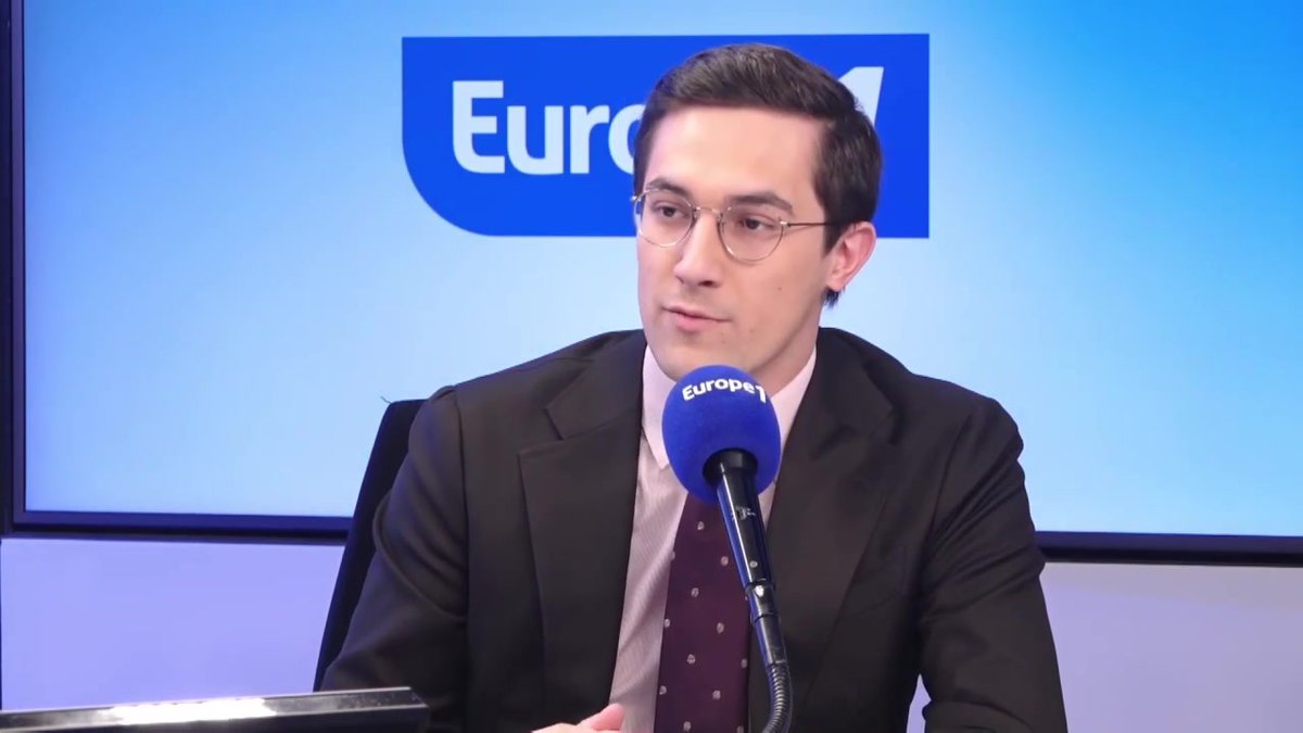 « On avait vu ça pendant le Covid. Si vous n’êtes pas dans la doxa, vous êtes un ennemi et vous ne correspondez pas à la ligne officielle. C'est très dangereux », répond Jules Torres, journaliste politique au JDD, à l’Élysée dans #Europe1SoirWE avec Pascale de La Tour #Europe1