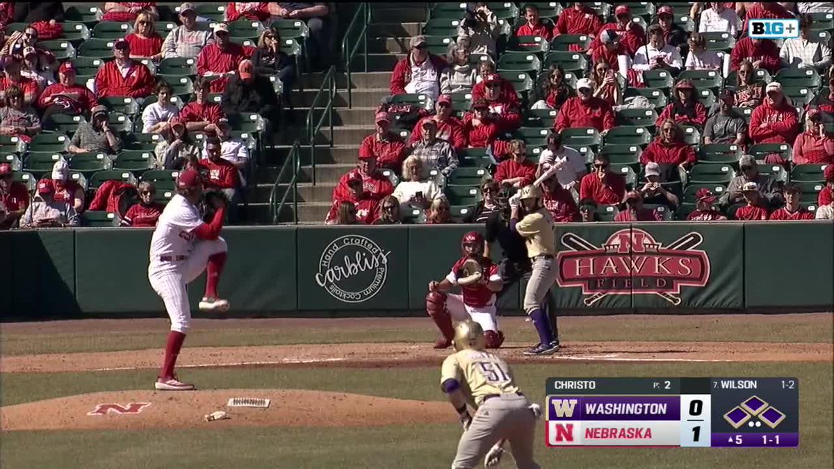 NO DAMAGE DONE. Drew Christo escapes a bases loaded, two-out jam.