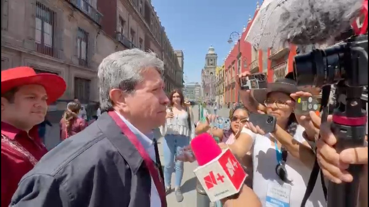 México demuestra su respaldo a la Presidenta Claudia Sheinbaum Pardo. La plancha del Zócalo, llena. #ElPuebloConClaudia