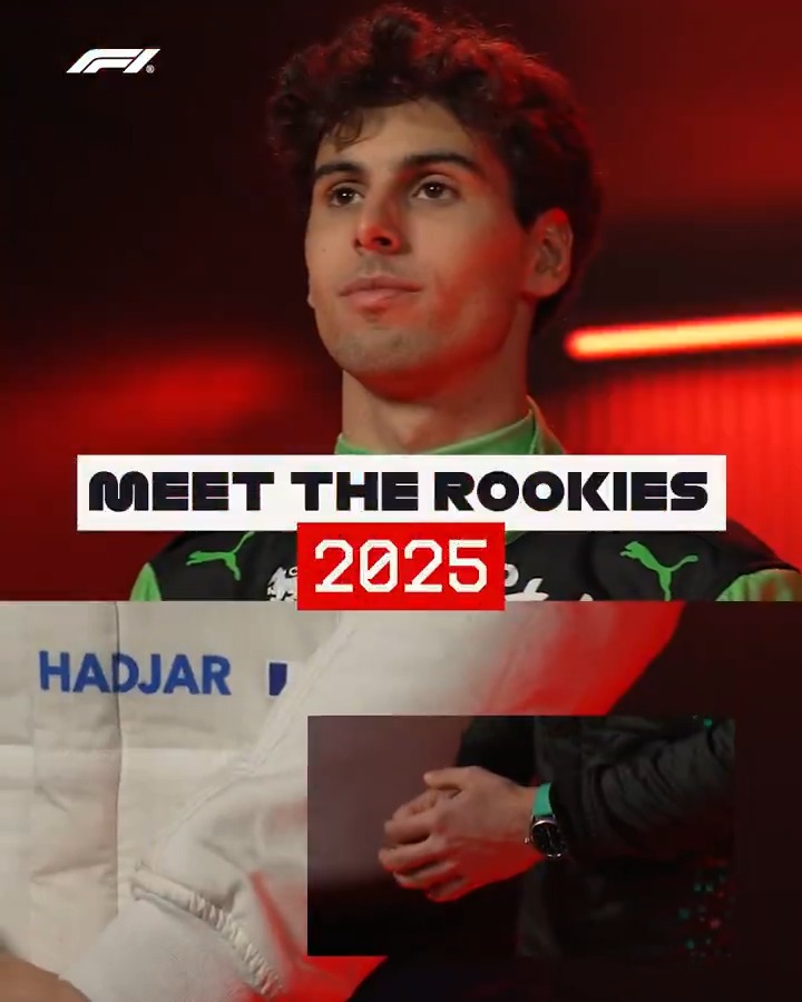 Let's get to know our 2025 rookies 🤝 #F1