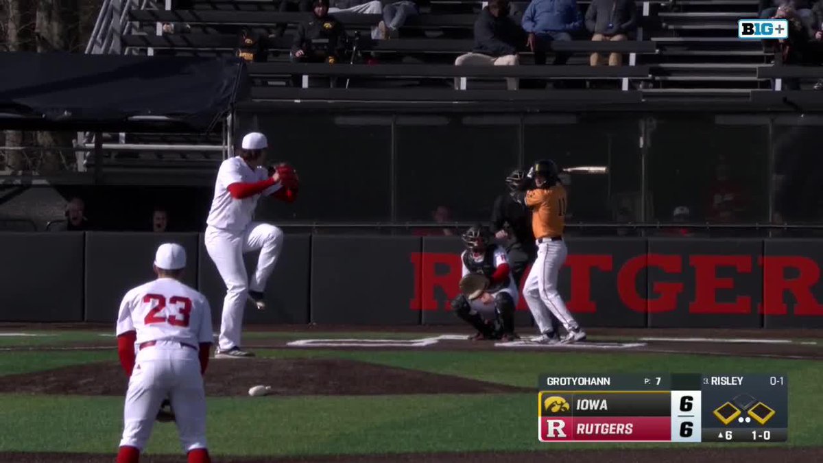 The Rizzler brings the BOOM 😤 M6 | Iowa 9, Rutgers 6 #Hawkeyes