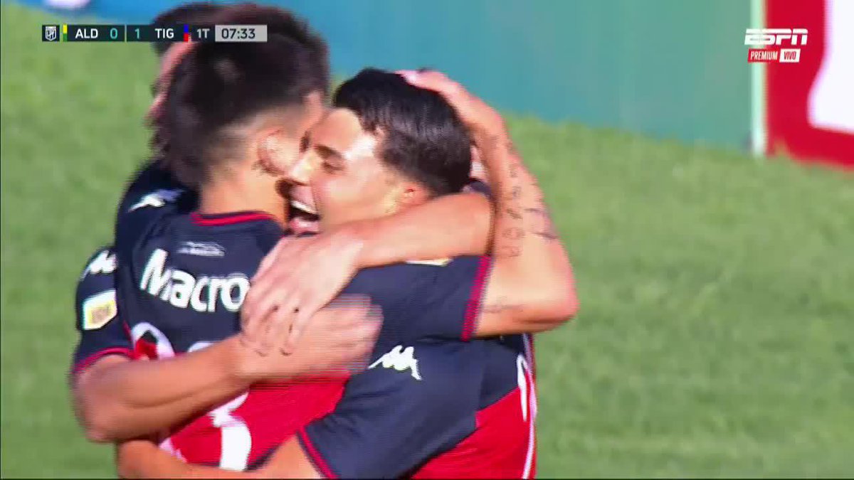 ¡GOL DE TIGRE! En el arranque del partido anota NACHO RUSSO para el 1-0 ante Aldosivi en Mar del Plata. 📺 ESPN Premium | Suscribite al Pack Fútbol en