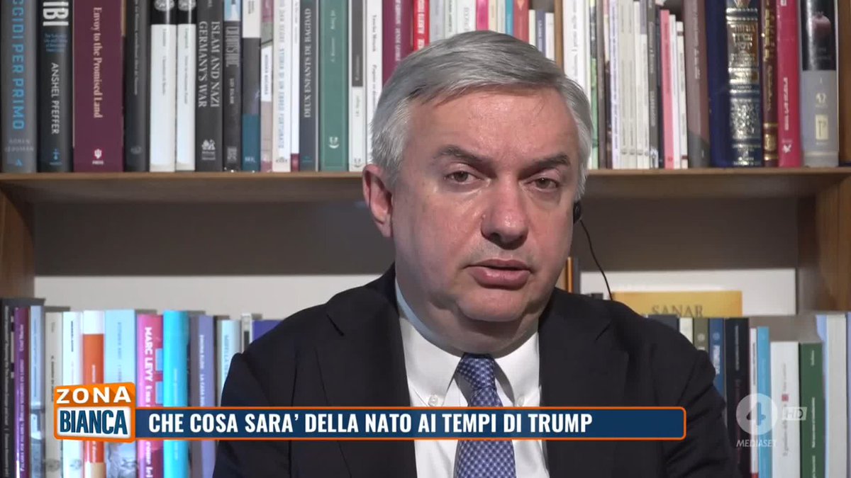 "L'entrata dell'Ucraina nell'Unione Europea sarebbe la risposta più efficace" Così a #zonabianca l'editorialista de La Repubblica Maurizio Molinari