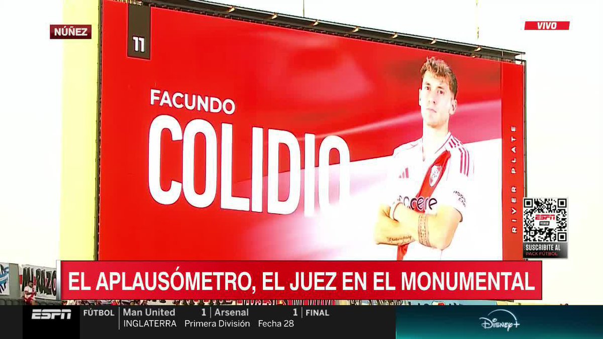 🗣️SILBIDOS de los hinchas de RIVER PLATE a FACUNDO COLIDIO y a MIGUEL BORJA cuando fueron anunciados por la voz del estadio en el Monumental.