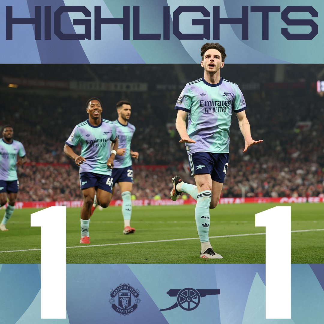 The key moments from Man Utd and Arsenal's pulsating 1-1 draw 🍿