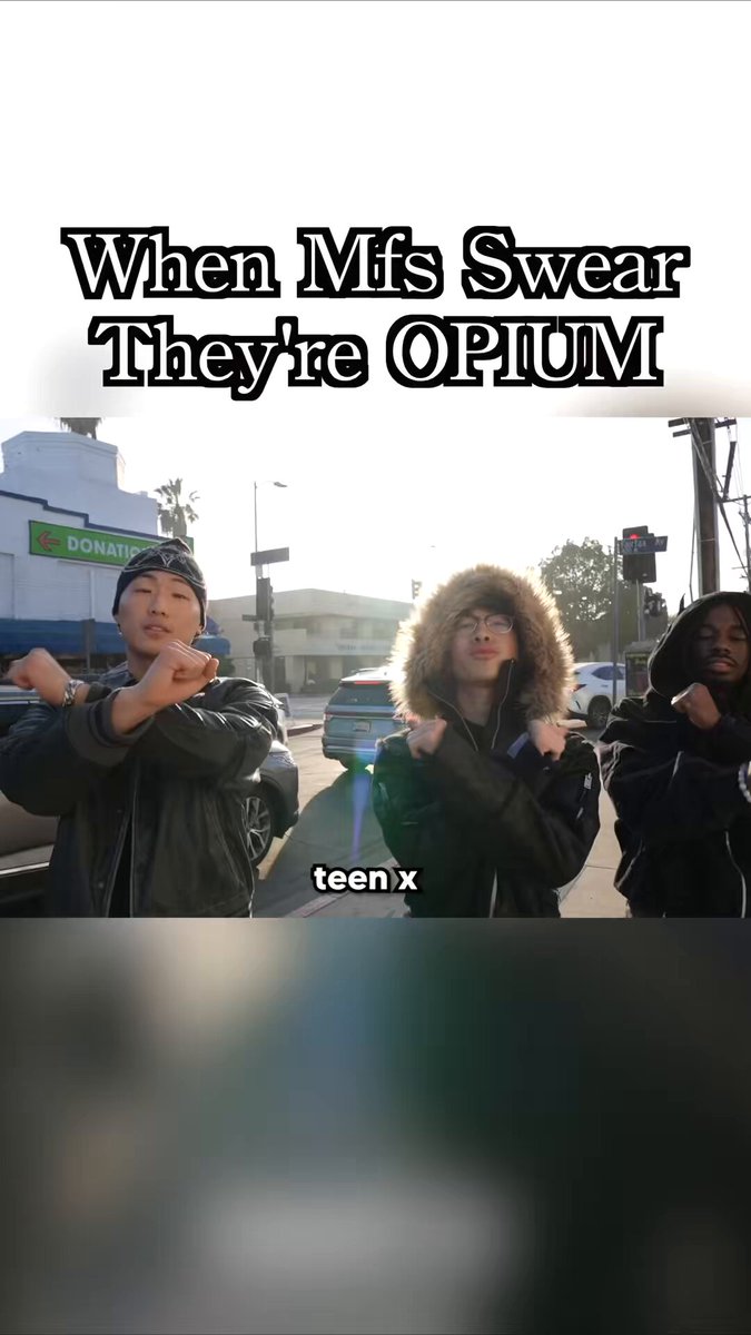 When Mfs Swear They’re OPIUM #carti