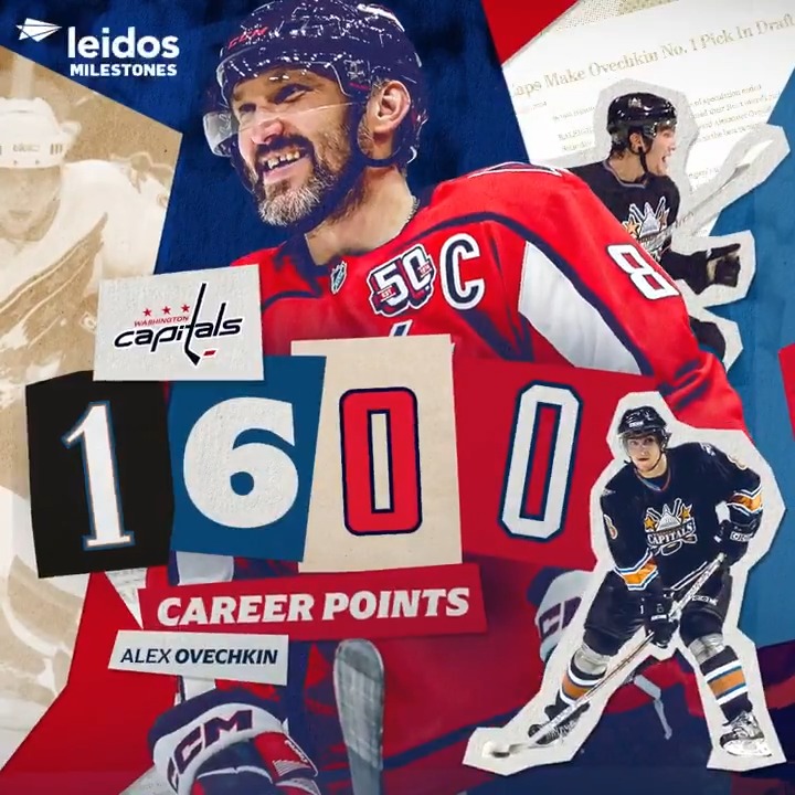 THE 11TH PLAYER IN NHL HISTORY TO RECORD 1,600 CAREER POINTS #ALLCAPS | Leidos