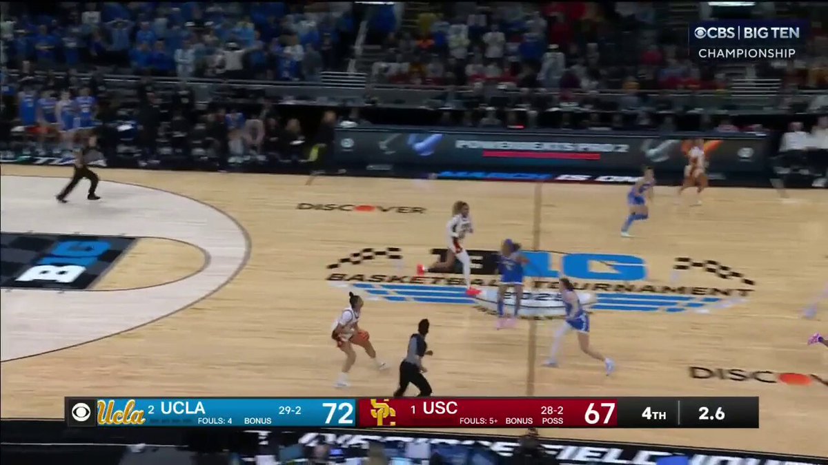 🏆 B1G TIME BRUINS 🏆 UCLA Women's Basketball claims the 2025 #B1GWBBT Champions after defeating USC 72 to 67.