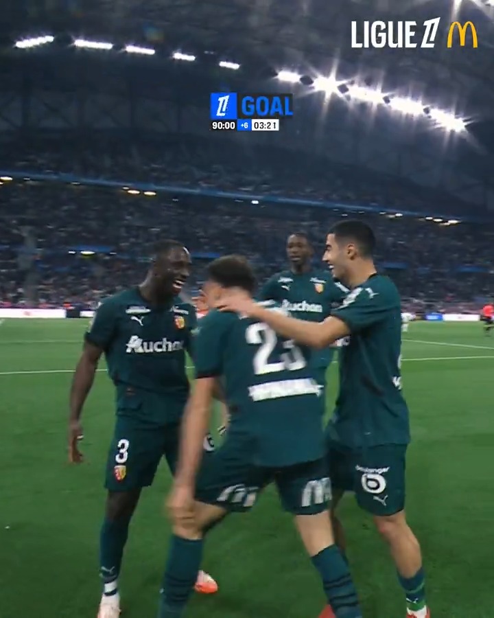 Le retour défensif de Luis Henrique sur la clim posée par Lens au Vélodrome. 🤔