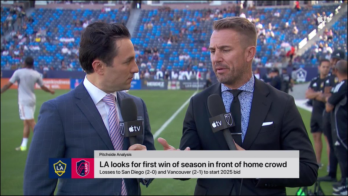 Are we all just going to ignore the fact that there’s no one in the stands for this LA Galaxy vs CITY game? For a city that’s so adamant about shoving attendance issues down STL’s throat regarding football, this is embarrassing from the league champions