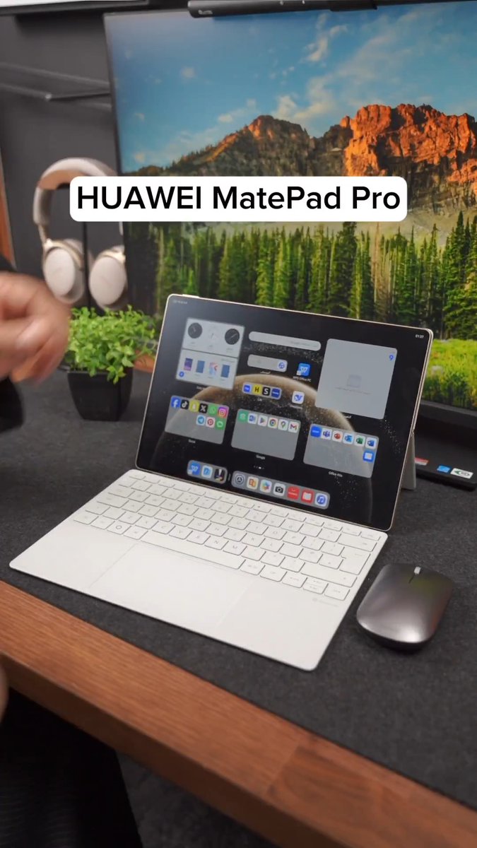 وصل الجهاز اللوحي هواوي ميت باد برو 💻😍 شاشة OLED PaperMatte ✔️ إنتاجية مثل اللابتوب✔️ تطبيق الرسم GoPaint✔️ دعم قلم & لوحة مفاتيح✔️ شاحن سريع 100W ✔️ للشراء⬇️ استخدم كود AKMP257 يخصم لك 700 ريال👍 #HUAWEIMatePadPro 13.2 اعلان