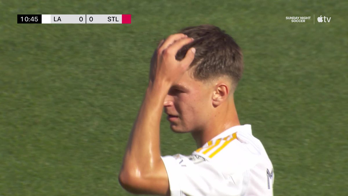 Full circle moment for 17-year-old Harbor Miller. 🥹 At 8 years old, he attended his first LA Galaxy game as a fan and nine years later he's making his first MLS start for the club.
