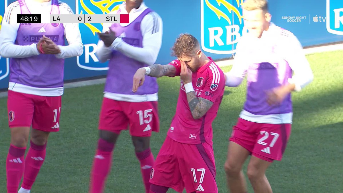 Defense to offense 🌬️ Marcel Hartel starts and finishes it to give St Louis CITY SC a 2-0 lead.