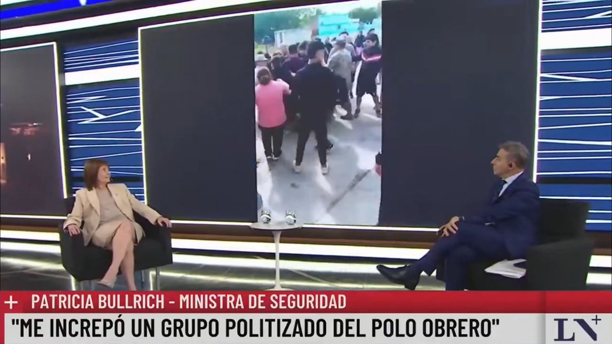 "Polo Obrero": Por las declaraciones de Patricia Bullrich sobre lo que sucedió durante su visita a Bahía Blanca