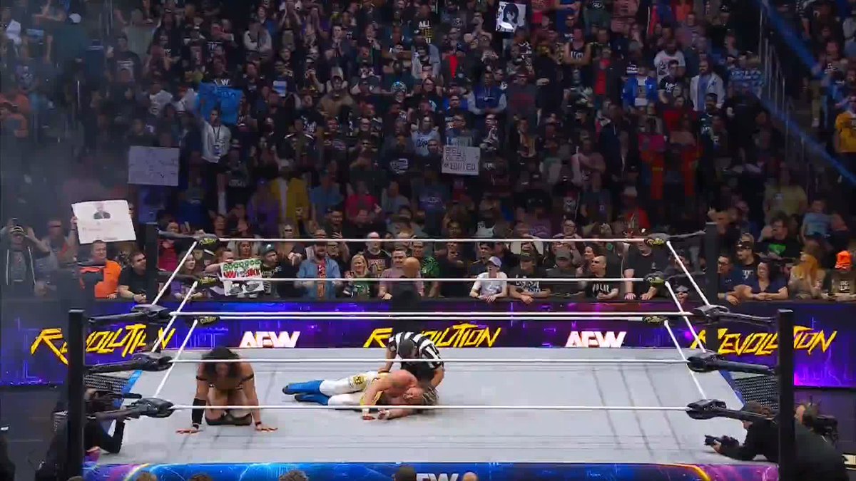 #ANDNEW AEW International Champion KENNY OMEGA! Watch #AEWRevolution on PPV right now! Kenny Omega