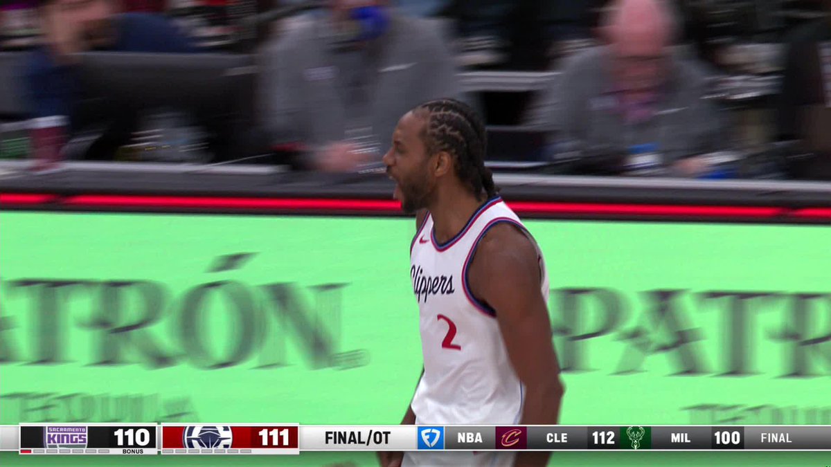 KAWHI LEONARD BUZZER BEATER TO WIN 🚨