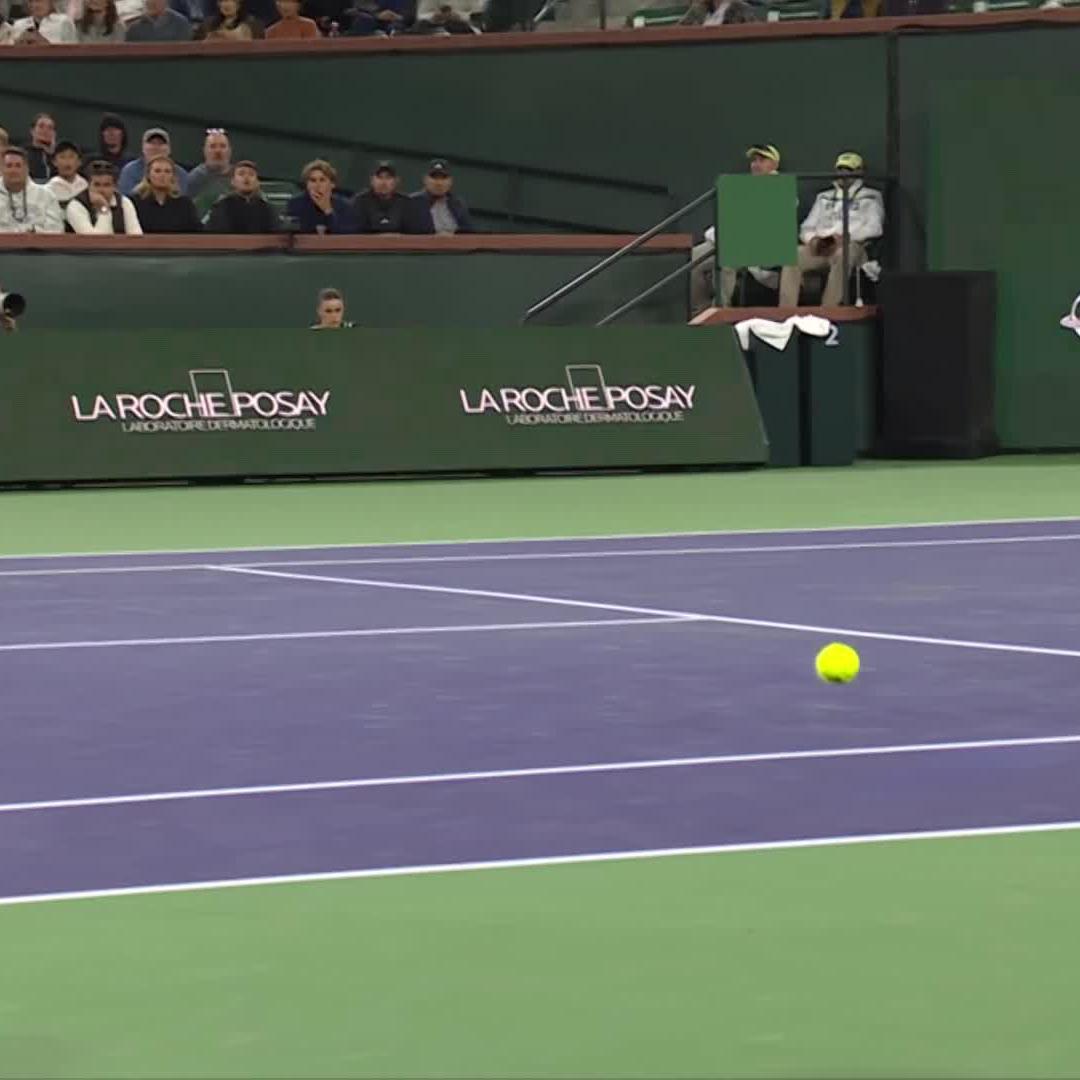 Perfection on all fronts 🤯 #TennisParadise