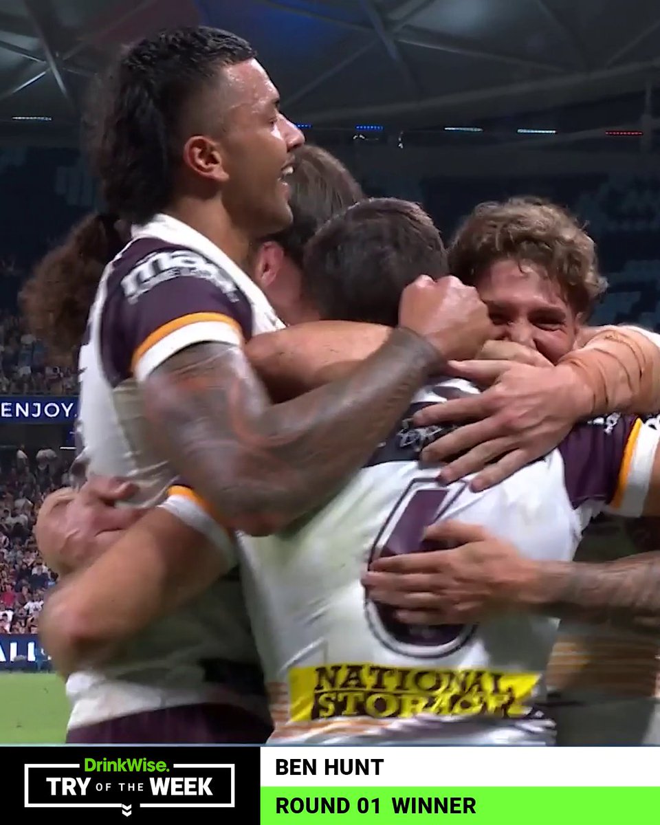 Introducing the Try of the Week for Round 1, thanks to Drinkwise.