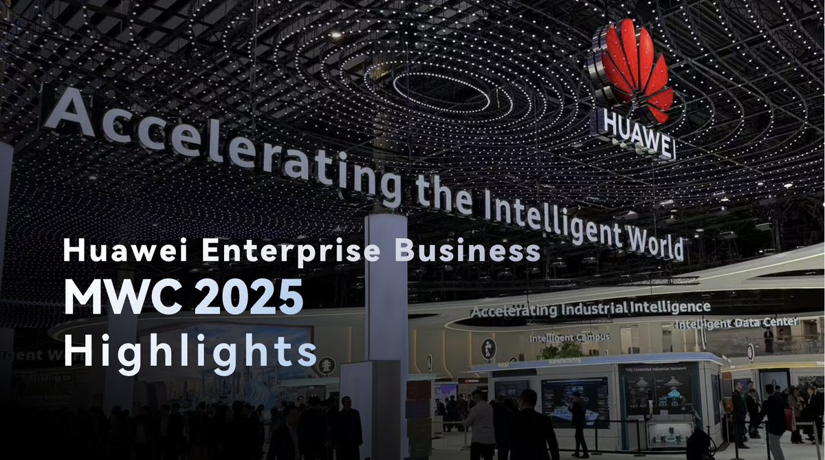 An incredible Mobile World Congress has concluded in Spain. Relive the best experiences from MWC Barcelona 2025, 'Accelerating the Intelligent World' in our highlight video! Thank you to all our partners and guests who made #MWC25 an unforgettable experience; #Huawei looks forward to seeing all of you again in 2026! Discover more from #HuaweiMWC: