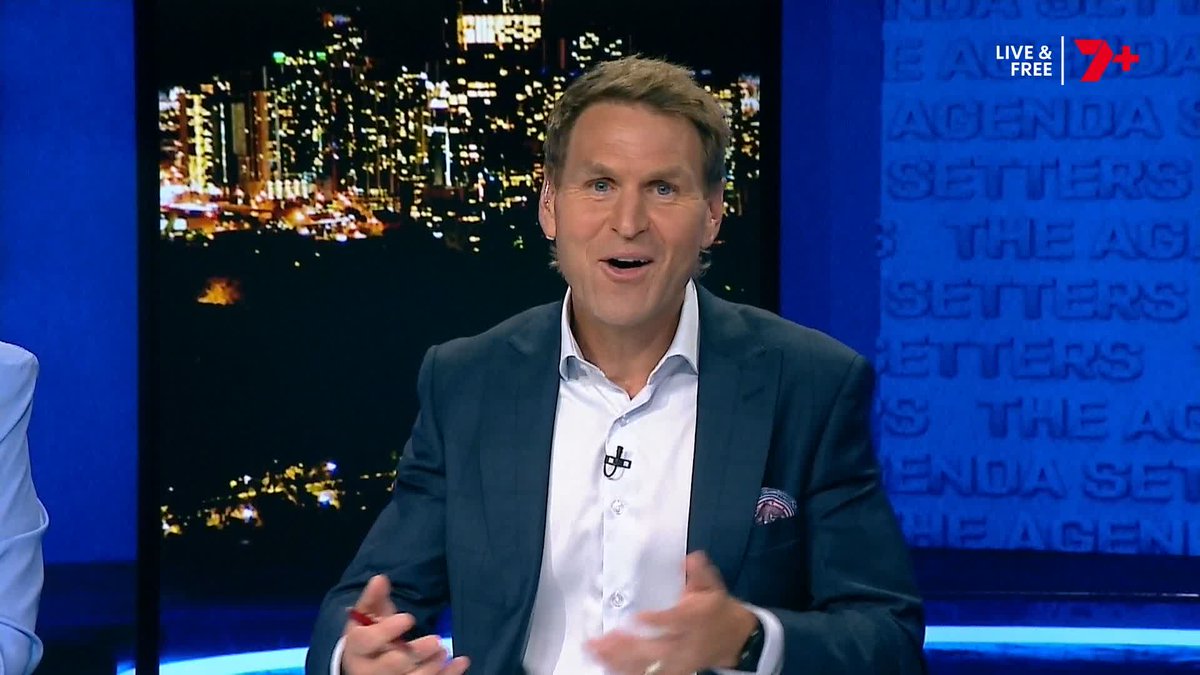 No Pies player is safe from Kane Cornes on night one of The Agenda Setters. Stream here 👉