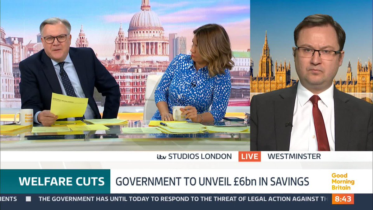 'Will people with extreme disabilities lose, if they can't work?' Ed Balls questions Alex Norris MP over proposed cuts to disability benefits.