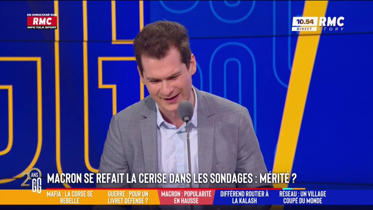 📈 Macron se refait la cerise dans les sondages : "C'est un cauchemar !" 🗣️ Le cri du coeur de Jean-Loup Bonnamy : "On était enfin tous d'accord sur le fait qu'il a planté le pays... et là, le mec remonte alors qu'il ne fait rien" #GGRMC